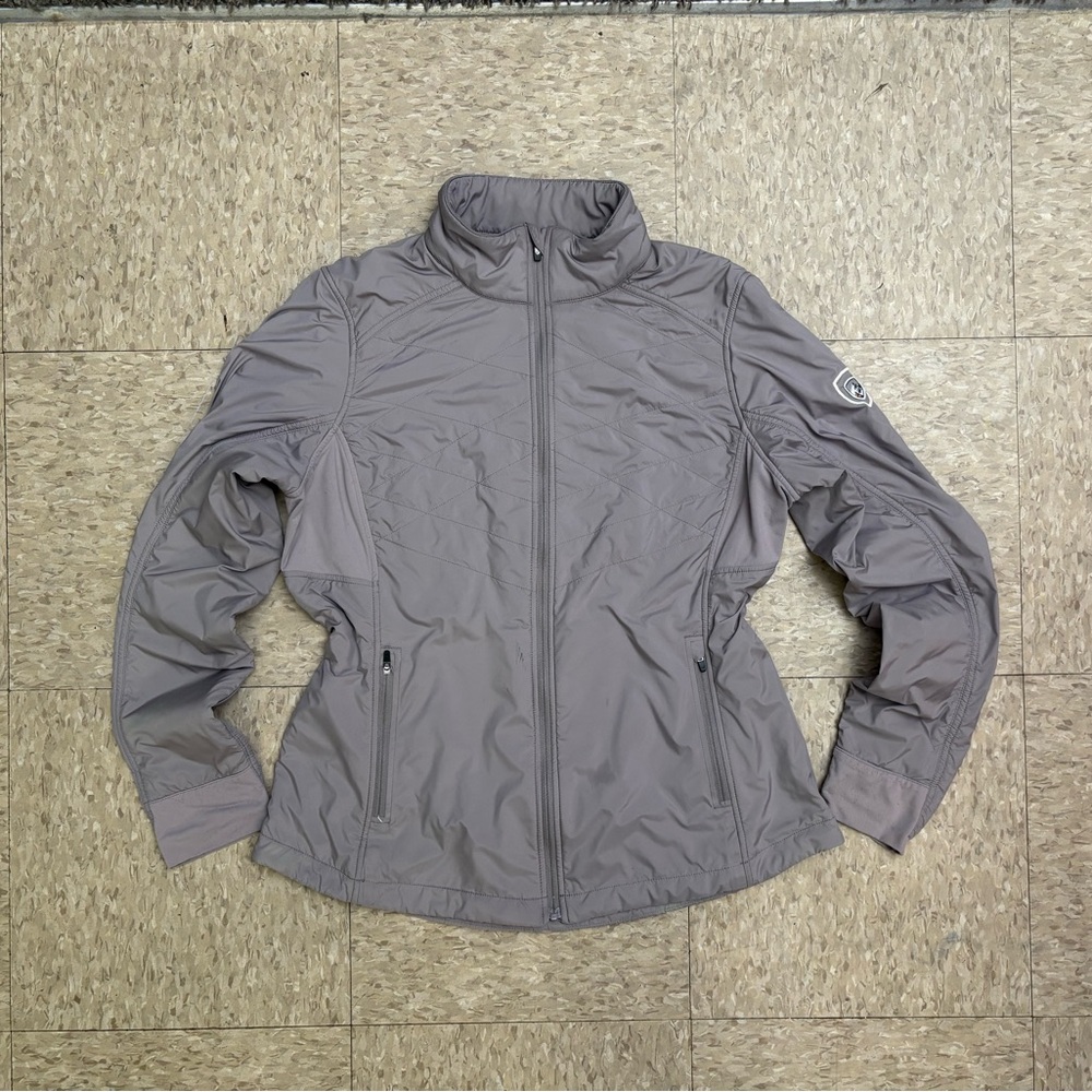 Kuhl THE ONE Gray Insulated Full Zip Logo Basic Jacket
Polyester: Women's M